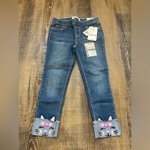 Wallflower Girl's 8 Denim w/Appliques
